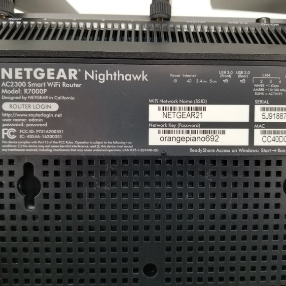 NETGEAR Nighthawk AC2300 Smart Wi-Fi Router (R7000P) - Picture 6 of 6